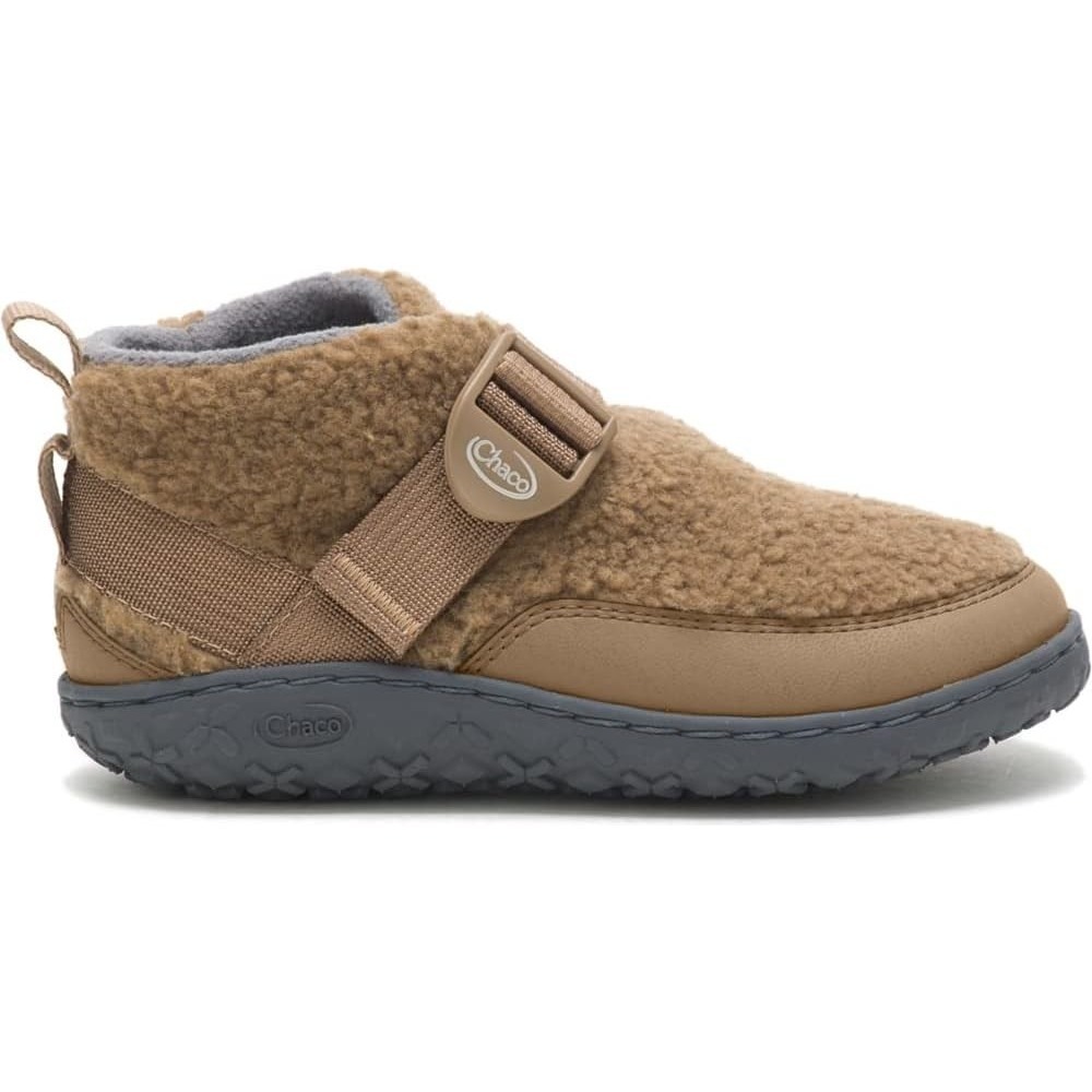 Chaco Ramble Fluff Bootie Ankle Boots‎ Big Kids Boys Girls Size 4.5 Brown Fleece
